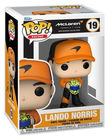 PRECOMENZI - Formular 1 POP! Racing Vinyl Figure McLaren- Lando Norris 9 cm