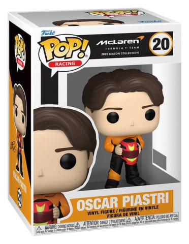 PRECOMENZI - Formular 1 POP! Racing Vinyl Figure McLaren- Oscar Piastri 9 cm