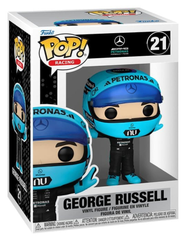 PRECOMENZI - Formular 1 POP! Racing Vinyl Figure Mercedes Benz - George Russell (T-Pose) 9 cm