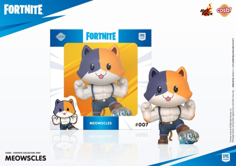 PRECOMENZI - Fortnite Cosbi Mini Figure Meowscles 8 cm