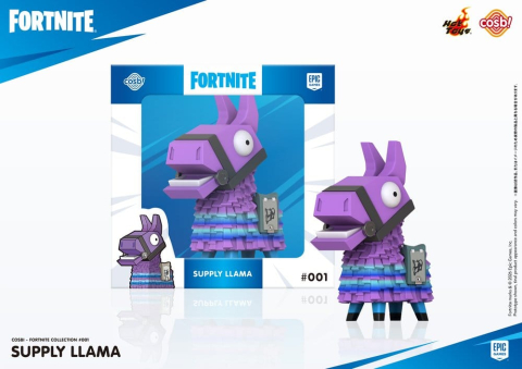 PRECOMENZI - Fortnite Cosbi Mini Figure Supply Llama 8 cm