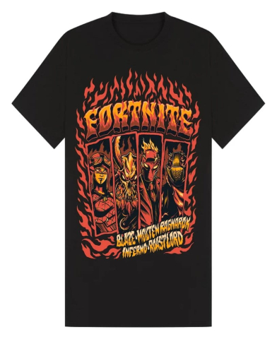 Fashion & Accessories - Fortnite T-Shirt Blaze Size S