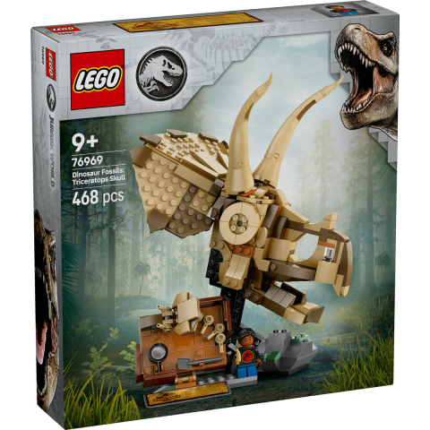 LEGO Jurassic World Fosile de Dinozaur Craniu de Triceratops 76969 [1]