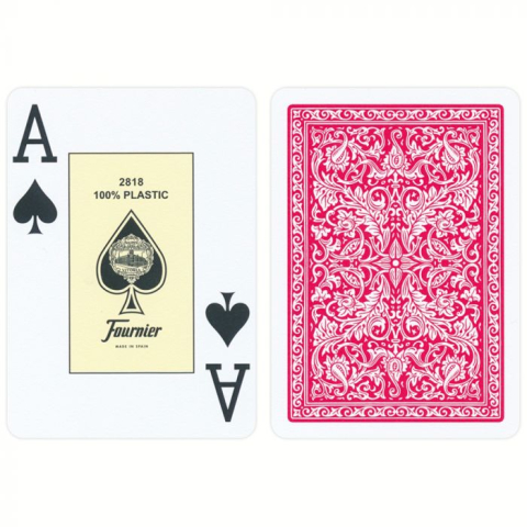 Fournier – 2818 Playing Cards 2 Jumbo Index (Red / Blue) [1]