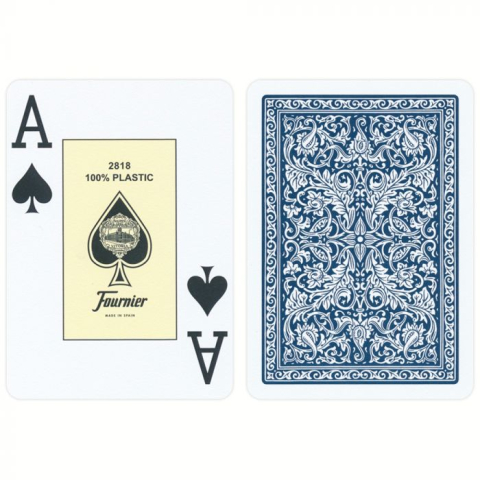 Board Games - Fournier – 2818 Playing Cards 2 Jumbo Index (Red / Blue)