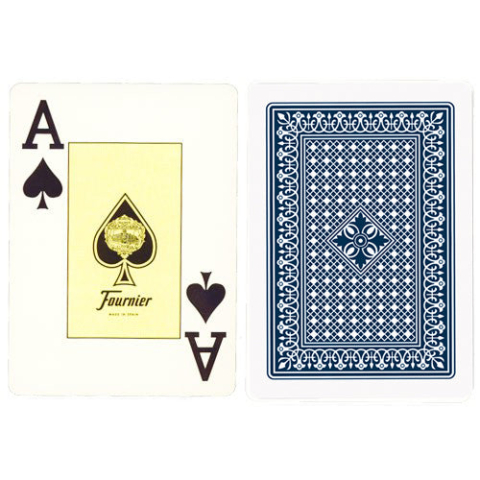 Fournier – 818 Poker Playing Cards Jumbo Index (Red / Blue) [2]