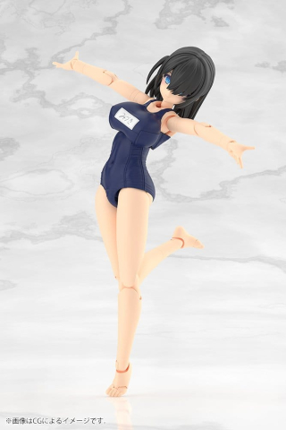 Frame Arms Girl Plastic Model Mizuki School Swimsuits Ver. 16 cm [3]