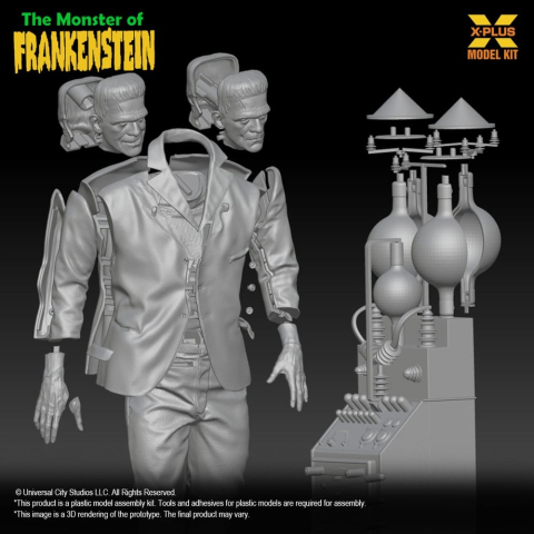 Frankenstein Plastic Model Kit 1/8 The Monster of Frankenstein 27 cm [10]