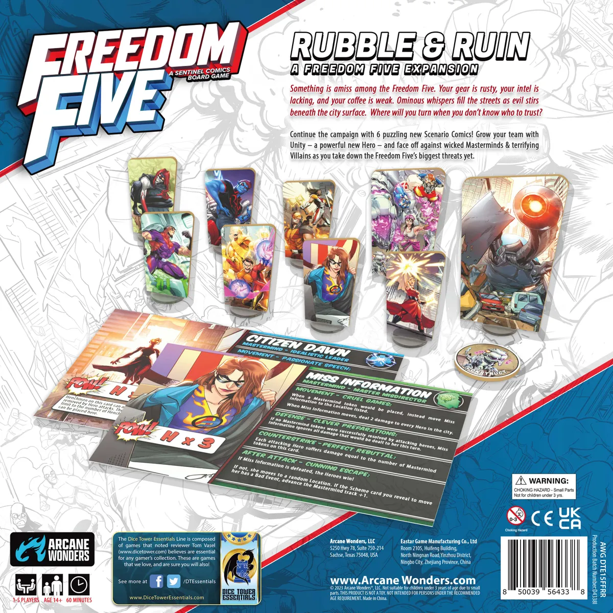 Freedom Five Rubble & Ruin [1]
