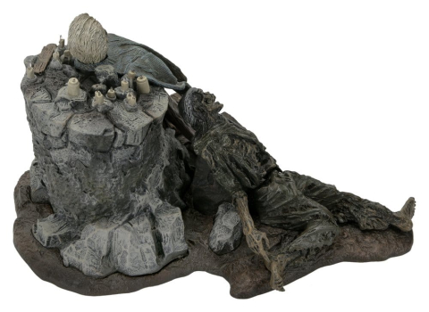 Friday the 13th: The Game Diorama Trenchcoat with Spikes Inferno Room Deluxe Set [4]