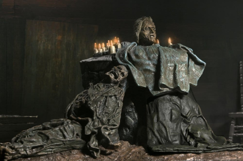 Friday the 13th: The Game Diorama Trenchcoat with Spikes Inferno Room Deluxe Set [3]