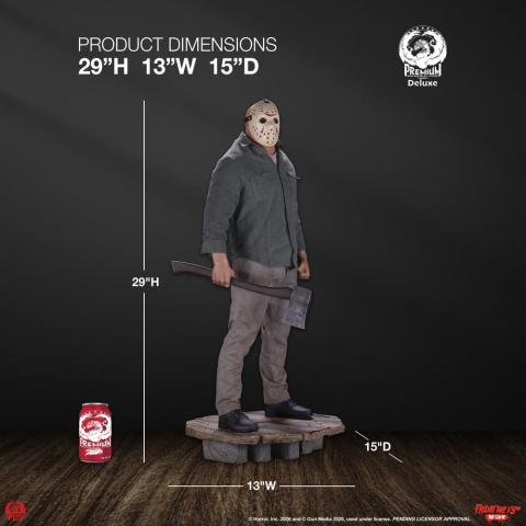 Friday the 13th: The Game Statue 1/3 Jason Part 3 (Deluxe Edition) 74 cm [19]