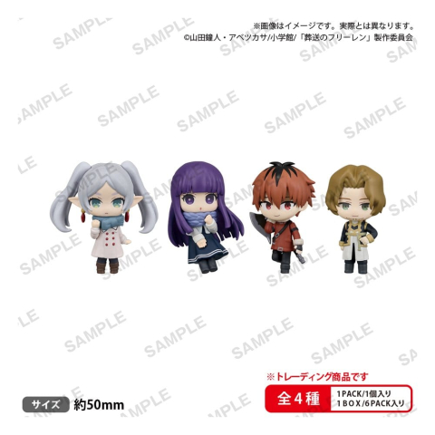 Collectibles - Frieren: Beyond Journey's End BUSHIROAD THE BOX Collection Figures RICH vol.2 5 cm Blind Box Display (6)