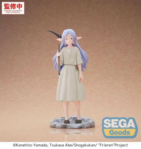 PRECOMENZI - Frieren: Beyond Journey's End High Premium PVC Figure Frieren - I Am Forced to Slave Away in the Mines for Three Centuries 18 cm