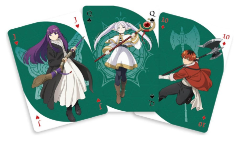Manga & Anime - Frieren: Beyond Journey's End Playing Cards Crunchyroll