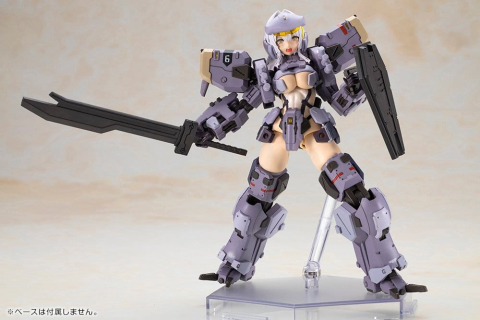 Front Mission Plastic Model Non Zenith Girl Gray Ver. 16 cm [3]