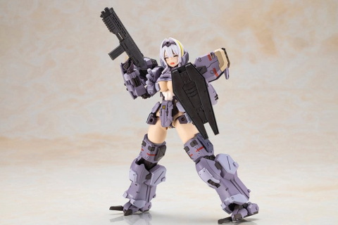 Front Mission Plastic Model Non Zenith Girl Gray Ver. 16 cm [4]