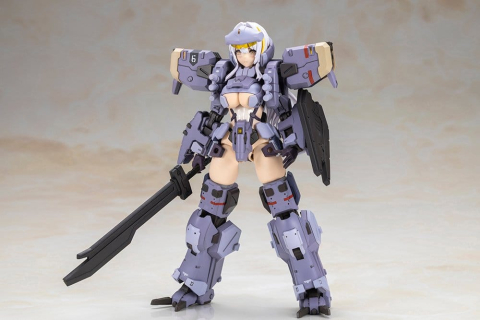 PRECOMENZI - Front Mission Plastic Model Non Zenith Girl Gray Ver. 16 cm