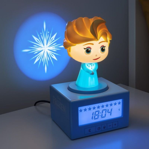 PRECOMENZI - Frozen Alarm Clock Elsa Sleep Training