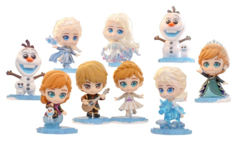 PRECOMENZI - Frozen Cosbi Mini Figures 8 cm Blind Box Display (8)