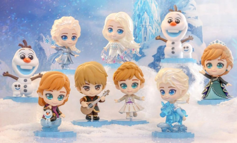 Frozen Cosbi Mini Figures 8 cm Blind Box Display (8) [1]