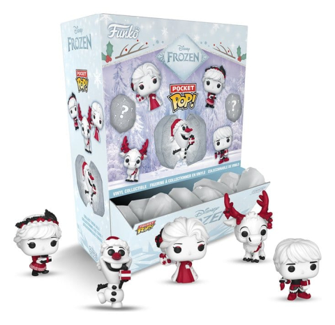 PRECOMENZI - Frozen Pocket POP! Vinyl Figure Snowballs 4 cm Display (12)