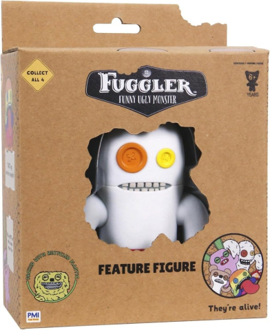 Jucarii - Fuggler: Feature Figures Figure Window Box Sasquoosh White