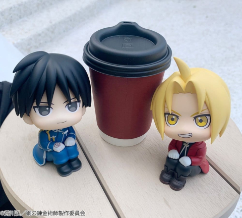 Fullmetal Alchemist Look Up PVC Figures 2-Pack Edward Elric & Roy Mustang 11 cm (with gift) [18]