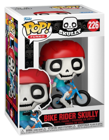 Collectibles - Funko Legacy POP! Icons Vinyl Figure Bike Rider Skully 9 cm