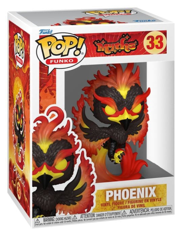 PRECOMENZI - Funko-Legacy POP! Myths Vinyl Figures Phoenix w/Chase 9 cm Assortment (6)