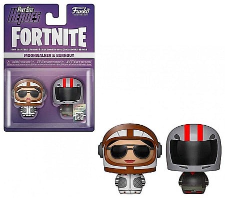 Figurine - Funko Pint Sized Heroes Fortnite - Moonwalker & Burnout