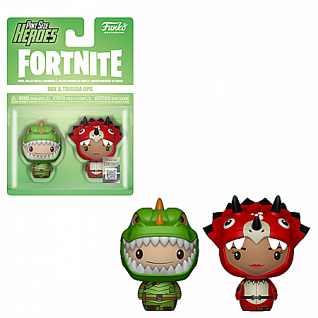 Figurine - Funko Pint Sized Heroes Fortnite - Rex & Tricera Ops