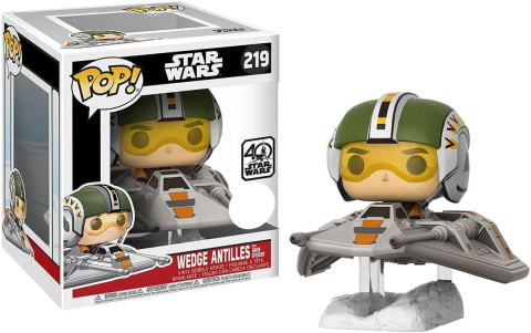 FUNKO POP! - Funko Pop Ride Star Wars 219 – Wedge Antilles with Snow Speeder