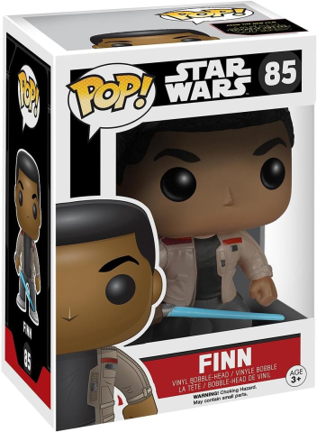 Figurine - Funko Pop Star Wars – Finn with Blue Lightsaber (#85) [Limited Edition]