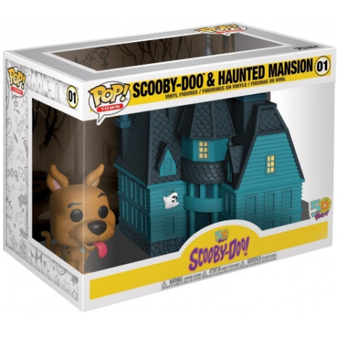 Figurine - Funko Pop Town Scooby-Doo & Haunted Mansion 01 (ambalaj deteriorat)