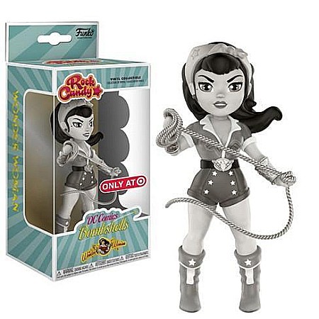 Figurine - Funko Rock Candy Bombshells - DC Comics Wonder Woman (Black and White)