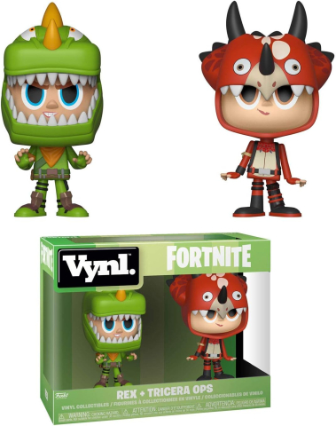 Figurine - Funko Vynl Fortnite – Rex & Tricera Ops 2-Pack Figurine