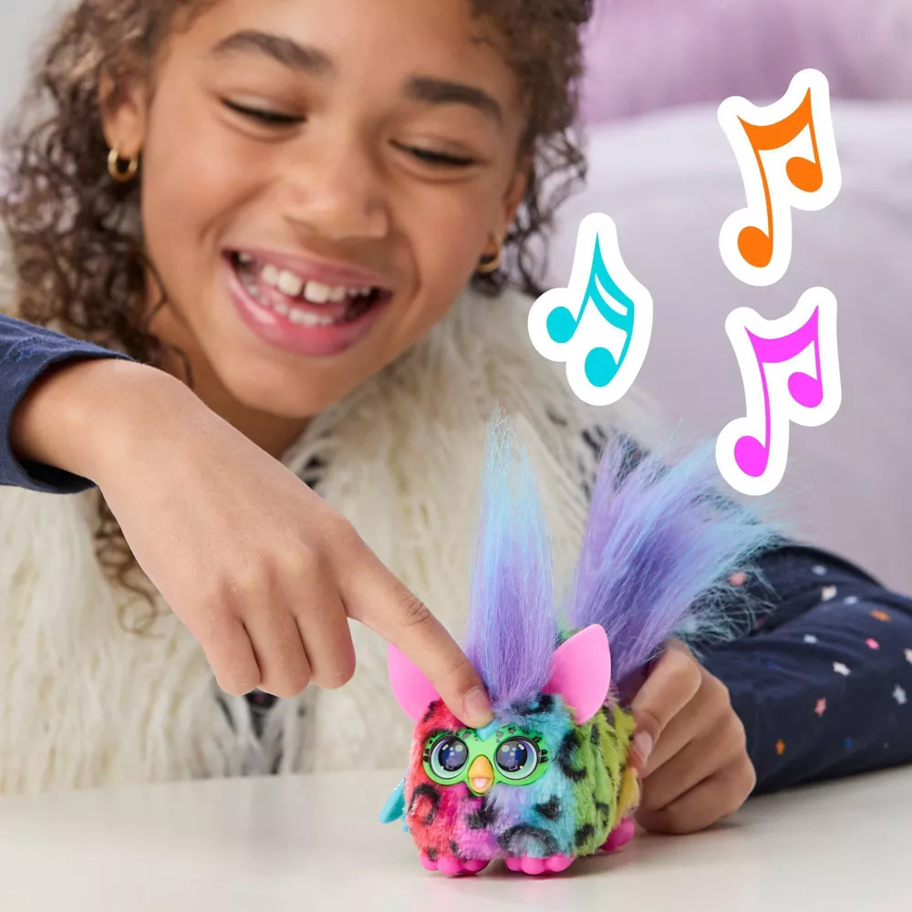 Furby DJ Furblets Rain-Bow-Kat - Jucarie Interactiva Muzicala [2]