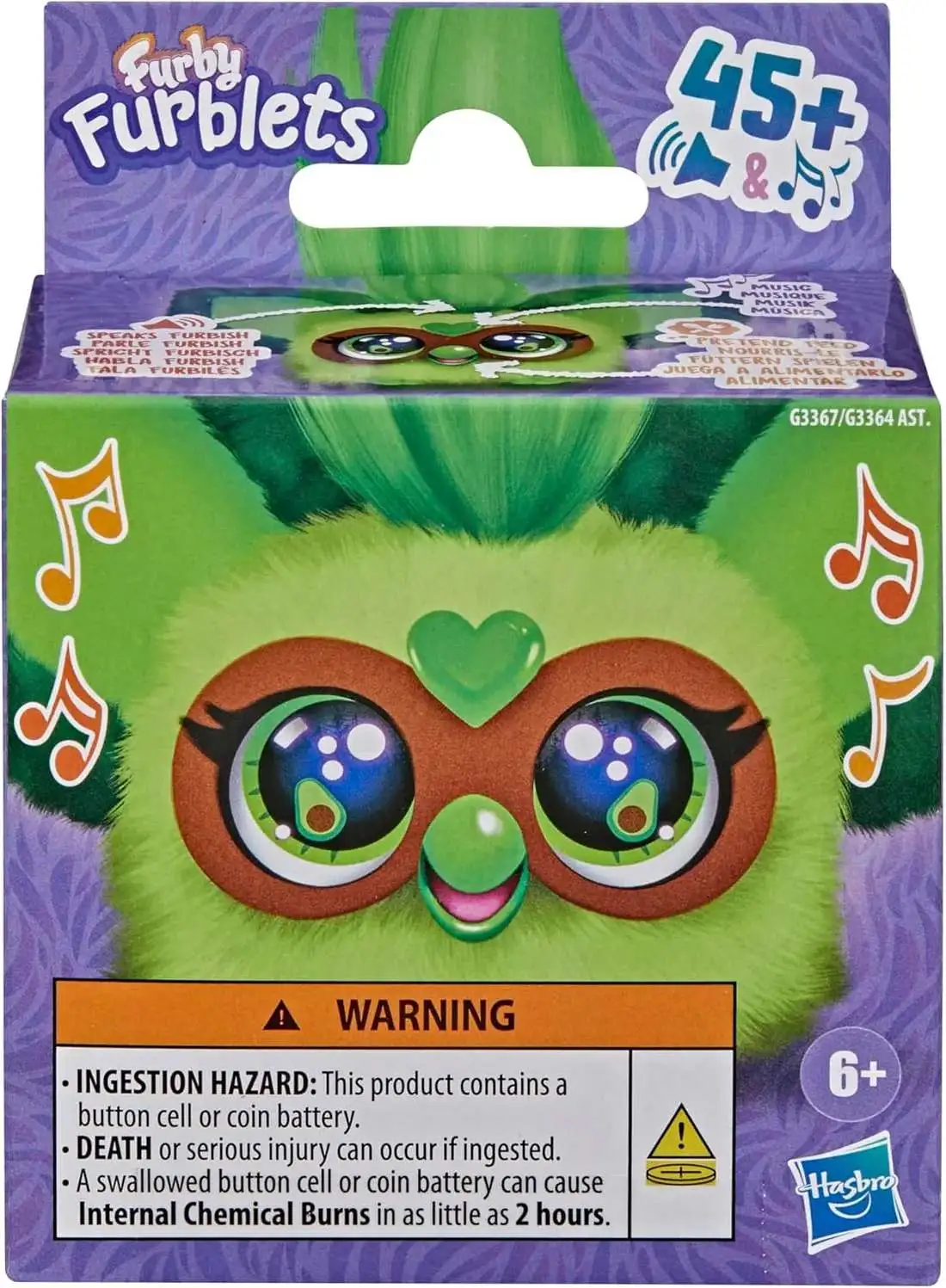 Noutati - Furby Furblets Avo-Kah - Jucarie Electronica Interactiva