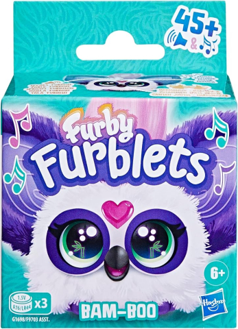 Jocuri si jucarii - Furby Furblets Bam-Boo - Jucarie Electronica Interactiva