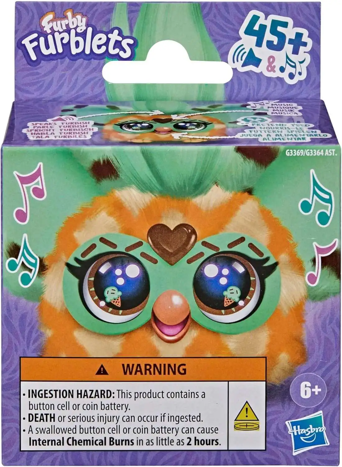 Noutati - Furby Furblets Min-Tee - Jucarie Interactiva Muzicala