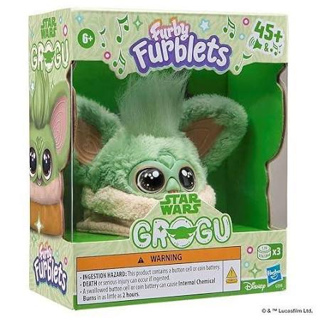 Noutati - Furby Furblets Star Wars Grogu - Jucarie Interactiva