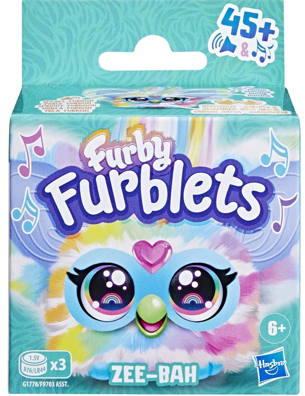 Jocuri si jucarii - Furby Furblets Zee-Bah - Jucarie Electronica Interactiva