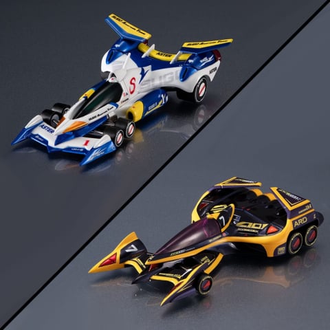 Manga & Anime - Future GPX Cyber Formula Vehicle Experion Z/A-8 Knight Shoemach Model C.F.C Heritage Edition 7 cm