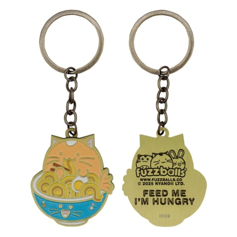 Pop Culture - Fuzzballs Whisky Noodles Keychain Limited Edition