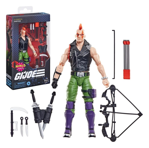 G.I. Joe Classified Series Action Figure #192 Ninja Force Zartan 15 cm [4]