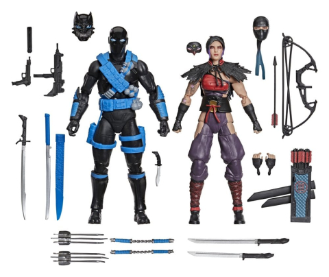 G.I. Joe Classified Series Action Figure 2-Pack Snake Eyes & Kim "Jinx" Arashikage 15 cm [3]