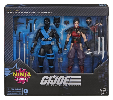 G.I. Joe Classified Series Action Figure 2-Pack Snake Eyes & Kim "Jinx" Arashikage 15 cm [4]
