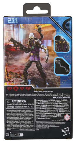 Jucarii - G.I. Joe Classified Series Action Figure #211 Axel "Synapse" Soma 15 cm