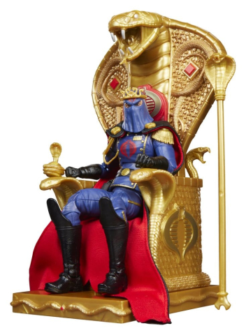 G.I. Joe Classified Series Action Figure Cobra Commander in Dress Uniform & Throne 15 cm [5]